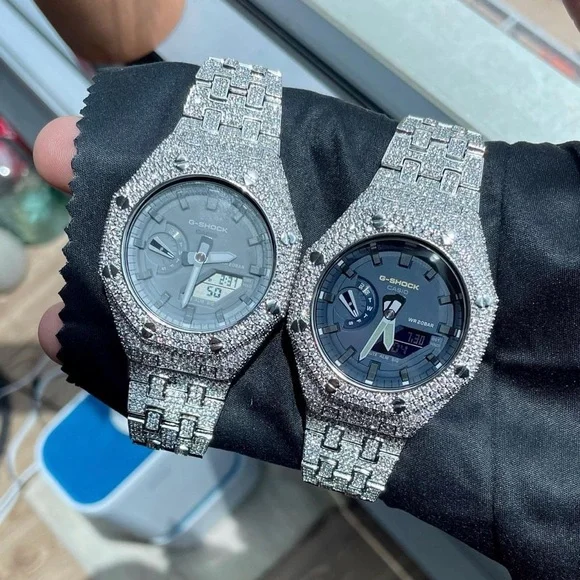 Fully iced out g cheap shock